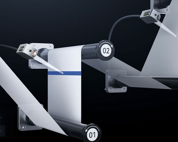 顏色傳感器識(shí)別卷繞機(jī)標(biāo)簽有無 顏色傳感器識(shí)別卷繞機(jī)標(biāo)簽有無