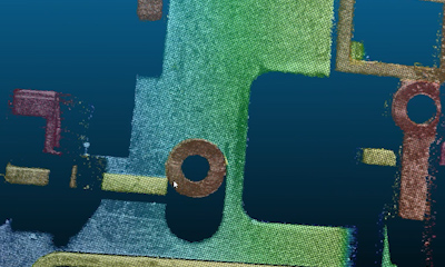 電子煙臺階高度差點(diǎn)云